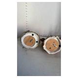 Santa figurine/music boxes and more