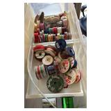 Rubbermaid craft box with ribbon and more 9x39x16