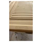 Rubbermaid craft box with ribbon and more 9x39x16