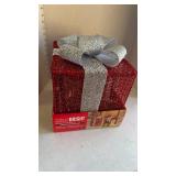 Illuminated Holiday Gift Box Set decor