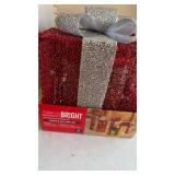 Illuminated Holiday Gift Box Set decor