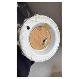 Victorian Santa Christmas musical 11 inches tall