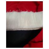 4 fiber optic Santa hats, need batteries