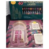 Gumdrop and jewel holiday lights