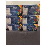 Six boxes holiday double lights