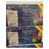 Six boxes holiday double lights