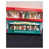 2 boxes Old World Christmas Light Covers.