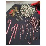 Christmas decor with gift box.