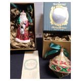 Waterford Christmas ornaments and more.