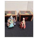 Mary Engelbreit Christmas ornament, Otigiri musical nutcracker, wall hanging, and ornaments.