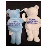 Titanic Limited Edition Bears, 02193 and 05017 of 15000