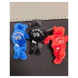 Wayne Gretzky Salvinos Bammers plush bears