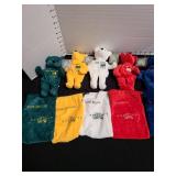 Mark McGuire HR 100-500 Salvinos Mac Bammers plush bears with bags