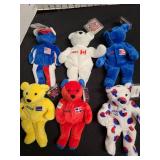 Baseball Salvinos International Bammers plush bears