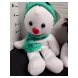 March of Dimes plush snowmen
