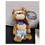 Harley Davidson plush dog and pigs.