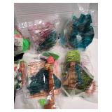 McDonalds Tarzan Happy Meal toys in original packages, numbers 1-8