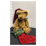 Boyds Bears Christmas stocking set