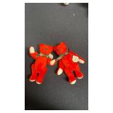 Christmas Boyds Bears and ornaments with Berkeley Designs bear