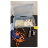 Dremel and hot wax gun with extra supplies