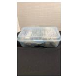 Lighting kits with candelabra sockets and light bulbs