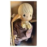 Enesco Precious Moments Cubby Groom Doll with COA 18 inches tall