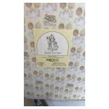 1984 Precious Moments Mother Sew Dear Doll with Rocking Chair