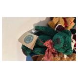 Boyds bear beanie bear and stuffed holiday animals