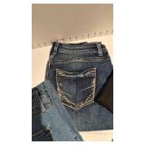 Boyfriend jeans size 4, Maurice jeans size 1-2and capris