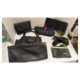 Kenneth Cole purse, makeup bags and fanny pack