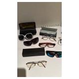 Glasses and sunglasses