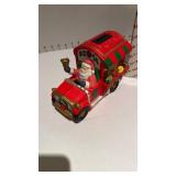 House of Lloyds Santa toy wagon bank