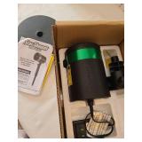 Star shower laser light in box.