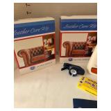 Leather and furniture care kits.
