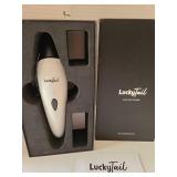 Dog nail grinder and flea and tick home spray.