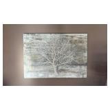Winter Tree Canvas Wall Art - Retail: $75