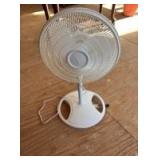 White Lasko Oscillating Table Fan - Retail: $15