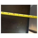 Black Wooden Storage Console Cabinet - Retail: $75