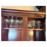 Clear Glass Wine Goblets Set - Retail: $25