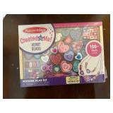 Melissa & Doug Heart Beads Wooden Jewelry Making Kit - Retail: $9