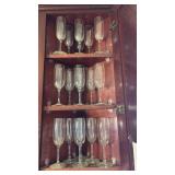 Crystal Champagne Flutes Set - Retail: $45