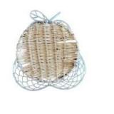 Decorative Wire Mesh Apple Basket - Retail: $15