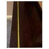 Dark Brown Corner Desk with Hutch - Retail: $75