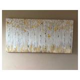 White Birch Forest Canvas Wall Art - Retail: $125