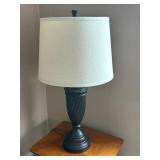 Traditional Table Lamp with White Shade - Retail: $35