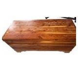 Cedar Storage Chest with Hinged Lid - Retail: $175