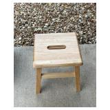 Wooden Step Stool with Handle - Retail: $25