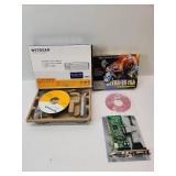 Netgear 54 Mbps Wireless Adapter & Ultra-16 ISA Sound Card Bundle
