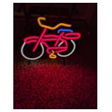 Bicycle Neon Light Wall Sign