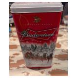 Budweiser Holiday Clydesdale Aluminum Bottle Set